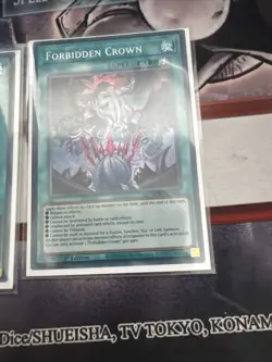 YuGiOh! Forbidden Crown BPRO-EN067 Secret Rare 1st Ed x 3 PLAYSET - Image 4