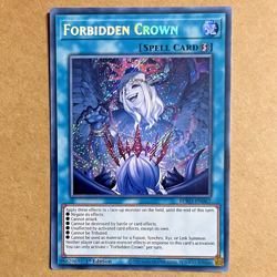 Forbidden Crown - BPRO-EN067 - Secret Rare 1st Edition Yugioh - Image 1