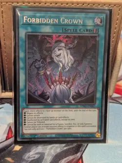 BPRO-EN067 Forbidden Crown : Secret Rare Card : 1st Edition : YuGiOh TCG - Image 1
