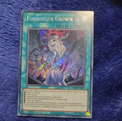 BPRO-EN067 Forbidden Crown Secret Rare 1st Edition YuGiOh NEW! - Image 1