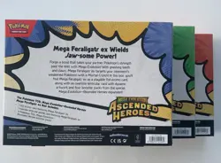 Pokemon TCG Ascended Heroes Mega ex Box Set of 3 - Meganium Emboar Feraligatr - Image 5