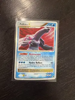 Palkia LV.X 106/106 BW Great Encounters Holo Pokemon Card LP-MP - Image 1