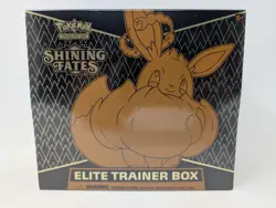 New Factory Sealed Pokemon TCG Shining Fates Elite Trainer Box - Image 1