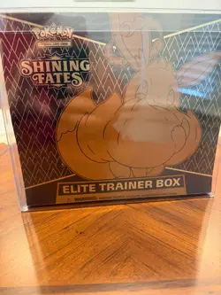 Pokemon TCG Shining Fates Elite Trainer Box w/ protective case 820650808173 - Image 1