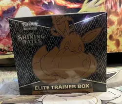 Pokemon TCG Sword And Shield Shining Fates Elite Trainer Box Eevee Promo ETB - Image 2