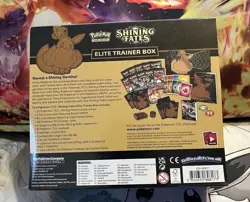 Pokemon TCG Sword And Shield Shining Fates Elite Trainer Box Eevee Promo ETB - Image 5