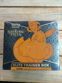 Pokemon TCG Shining Fates Elite Trainer Box ETB Factory Sealed - Image 1