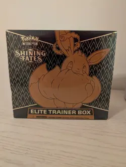 Pokemon TCG Shining Fates Elite Trainer Box ETB New Sealed - Image 1