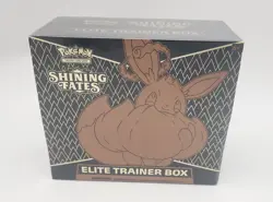Pokemon TCG Shining Fates Elite Trainer Box ETB New Sealed - Slight Tear - Image 1