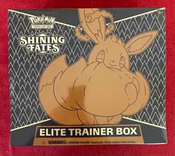 Pokemon TCG Shining Fates Elite Trainer Box ETB - Small tear in seal (see pics) - Image 1