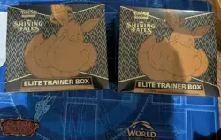 Pokemon TCG Shining Fates Elite Trainer Box (ETB) – Factory Sealed - Image 1