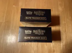 Lot of 2 Pokemon TCG Shining Fates Elite Trainer Box ETB Factory Sealed 820650808173 - Image 3