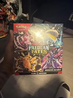 POKEMON TCG SCARLET & VIOLET PALDEAN FATES BOOSTER BUNDLE 6 PACKS SEALED NEW - Image 1