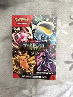 1x Sealed Pokemon TCG Scarlet & Violet Paldean Fates Booster Bundle NEW & SEALED - Image 2