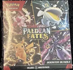 Pokemon TCG Paldean Fates Booster Bundle Box - 6 Packs, English - Image 1