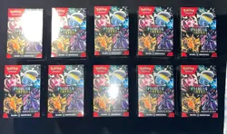Pokemon TCG Paldean Fates Booster Bundle Factory Sealed Lot of 10 - Image 1