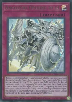Angelechy Opening to e4 CORI-EN096 Ultra Rare 1st Edition Yugioh TCG Card - Image 1