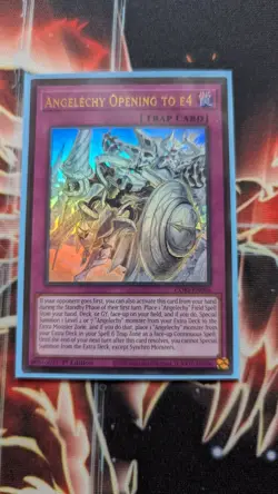 Yugioh Angelechy Opening to E4 (CORI-EN096) - Ultra Rare - 1st Edition NM - Image 1