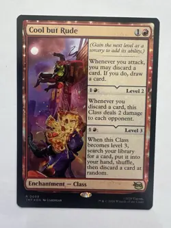 MTG- Cool But Rude (TMT ) R 89 -Teenage Mutant Ninja Turtles - FOIL NM Card - Image 1