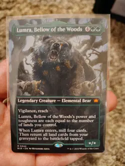 Lumra, Bellow of the Woods (Borderless) (0342) Bloomburrow Regular - Image 1