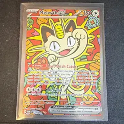 The Pokemon Company Meowth ex 121/088 Perfect Order - Image 1