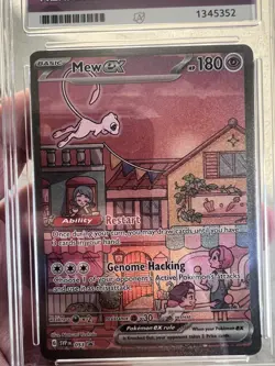 The Pokemon Company Mew ex 053 SVP Scarlet & Violet Promo Holo EN ACE 9 MINT🔥 - Image 2