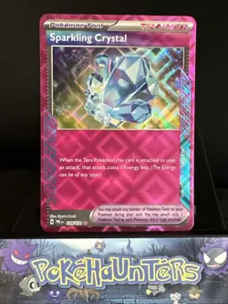 Pokemon Card Sparkling Crystal 129/131 ACE SPEC Prismatic Evolutions Near Mint - Image 1