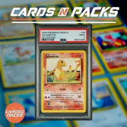 Carte Pokemon Salameche 46/102 Set de base Edition 1 PSA 9 - Image 1