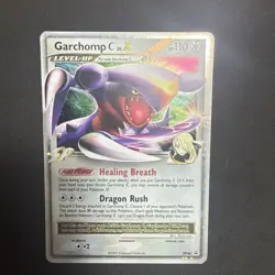 Pokemon TCG Garchomp C LV.X DP46 Holo Diamond and Pearl Promo Card - Image 1