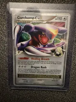 Pokemon Company Garchomp C Lv.X Promo Holo Diamond and Pearl DP46 Moderate Play - Image 1