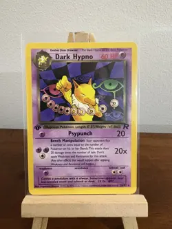 Pokemon TCG Dark Hypno 26/82 1st Edition Rocket NM English Card - Image 1