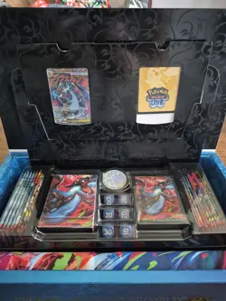 Pokemon TCG Mega Charizard X Ultra Premium Collection UPC Opened With Promo Card - Image 5