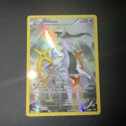 Pokemon TCG Arceus XY116 Black Star Promo Holo Card Full Art NM Condition - Image 1