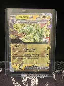 Pokemon Hero’s Cape Tyranitar Ex Prize Pack Stamp TCG Card - Image 3