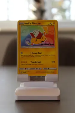 Ash’s Pikachu TCG SM108 2017 Promo Card Pokemon "I Choose You" NM - Image 1