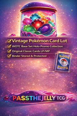 Vtg Pokemon Card Lot WOTC Black Star Promo Holo Rare Binder Collection WB Baby - Image 3