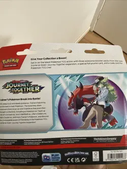 Pokemon TCG: Journey Together 3-Pack Blister | 3 Booster Packs + Promo Card - Image 2