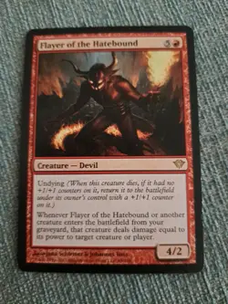 MTG - Flayer of the Hatebound - Dark Ascension - NM - Image 1