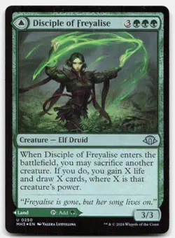 Disciple of Freyalise (Foil) - NM - MH3 Modern Horizons 3 # 250 - MTG Magic - Image 1