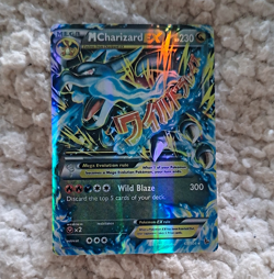 M Charizard EX 69/106 Flashfire Full Art Holo Ultra Rare Pokemon TCG 2014 EN - Image 1