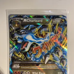 Pokemon TCG M Charizard EX 69/106 Full Art Holo UR XY PSA 6-7 Good condition - Image 3