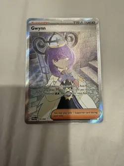 Pokemon TCG: Pitch Black - Gwynn 109/084 - Full Art Trainer - Image 1