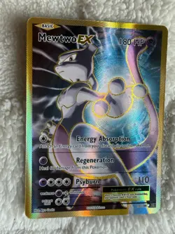 Mewtwo EX 103/108 XY Evolutions Full Art Holo NM Pokemon Card - Image 1