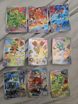 Pokemon TCG: First Partner Illustration Collection Series 3 Complete Set-ALL NM - Image 1