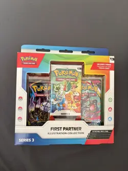 Pokemon TCG First Partner Illustration Collection Series 3 Sealed - Image 1