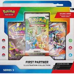 Pokemon Company Int'l First Partner Illustration Collection Series 3 Promo Box - Image 1