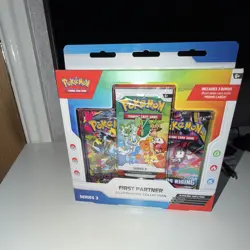 Pokemon TCG First Partner Illustration Collection Series 3 Box Promo Chespin - Image 5