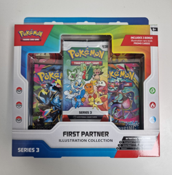 Pokemon TCG First Partner Pack Series 3 Illustration Collection Box - Image 1