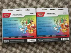 2 Pokemon First Partner Illustration Collection Series 3 Box (For Both) Sealed - Image 2