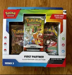 Pokemon TCG First Partner Illustration Collection Series 3 NEW & SEALED - Image 1